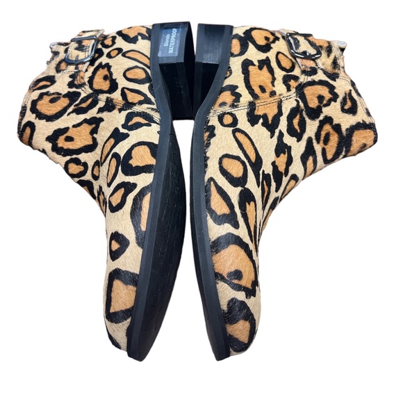 Blondo Women’s Size 5.5 Tami Leopard Print Waterproof Ankle Booties - Picture 3 of 10